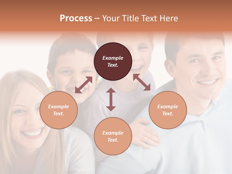 Boy Fun Daughter PowerPoint Template