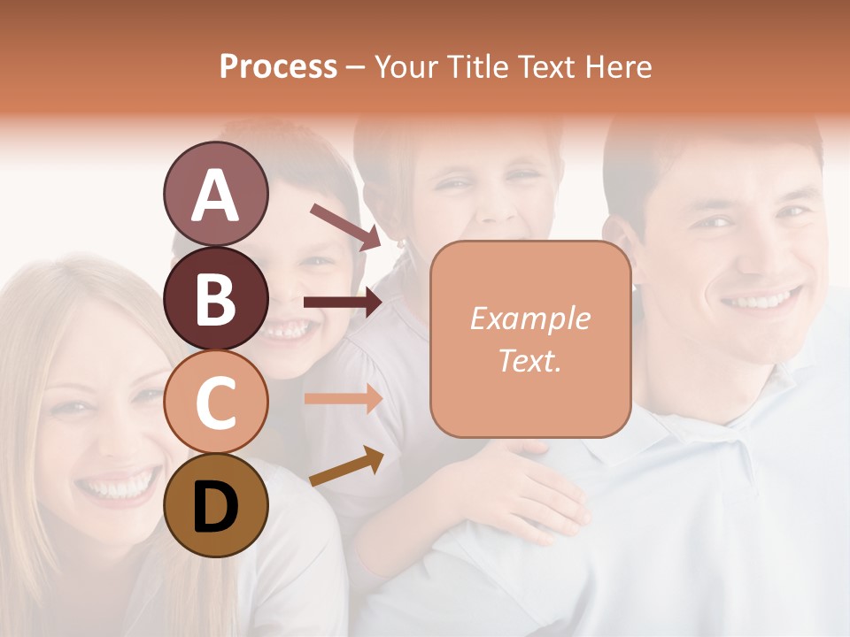 Boy Fun Daughter PowerPoint Template