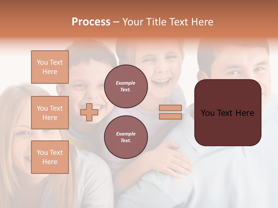 Boy Fun Daughter PowerPoint Template