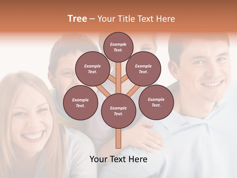 Boy Fun Daughter PowerPoint Template