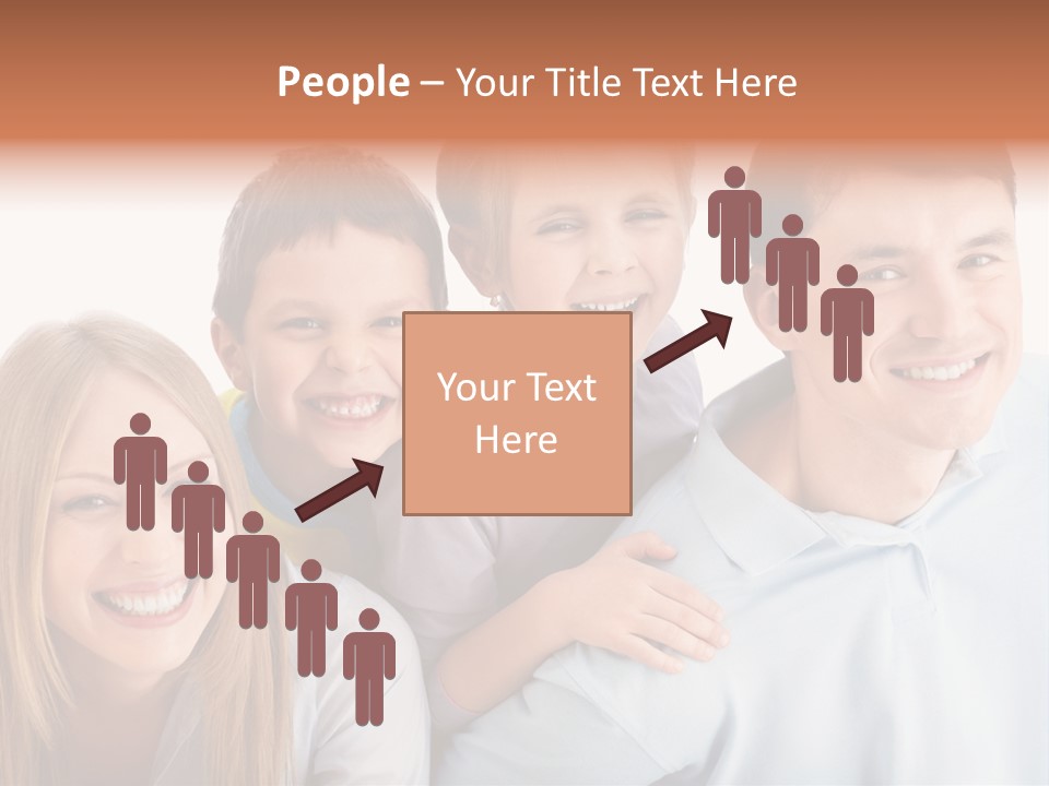 Boy Fun Daughter PowerPoint Template