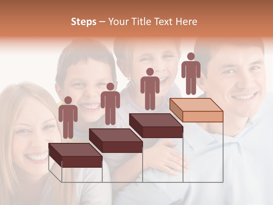 Boy Fun Daughter PowerPoint Template