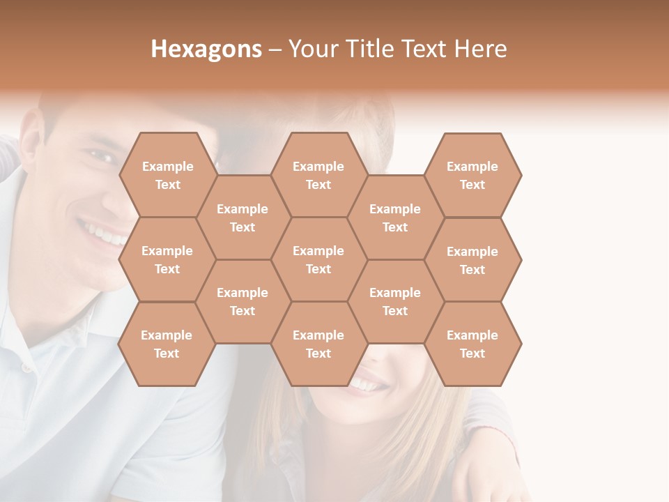 Attractive Cute Portrait PowerPoint Template