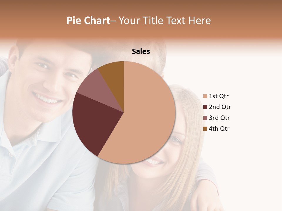 Attractive Cute Portrait PowerPoint Template