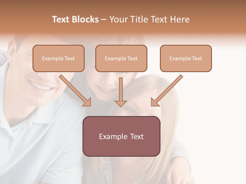 Attractive Cute Portrait PowerPoint Template
