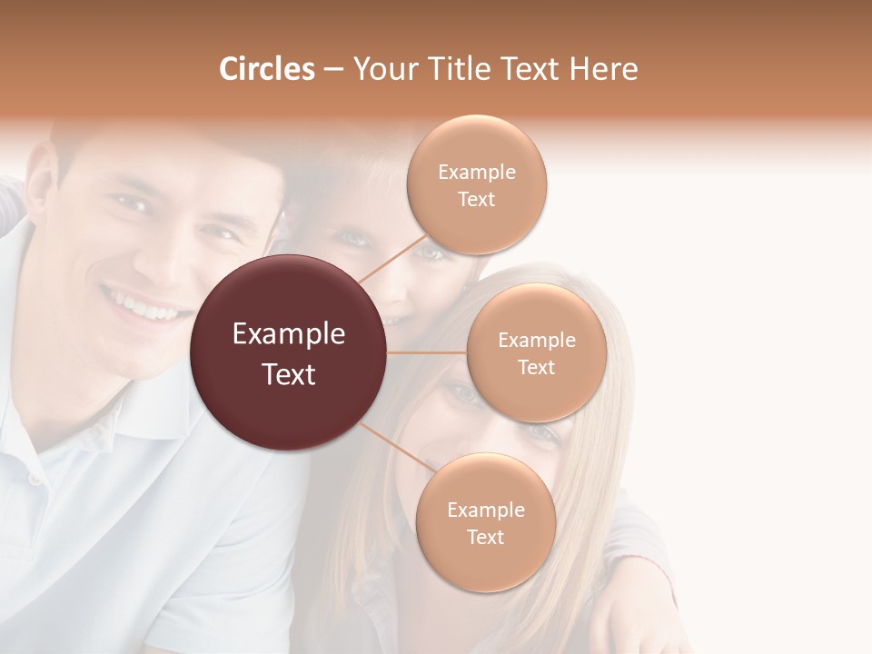 Attractive Cute Portrait PowerPoint Template