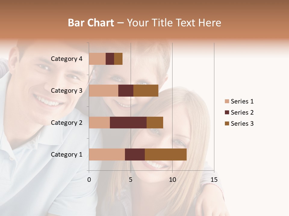 Attractive Cute Portrait PowerPoint Template