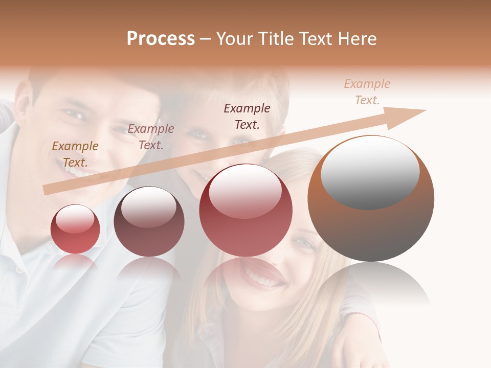 Attractive Cute Portrait PowerPoint Template