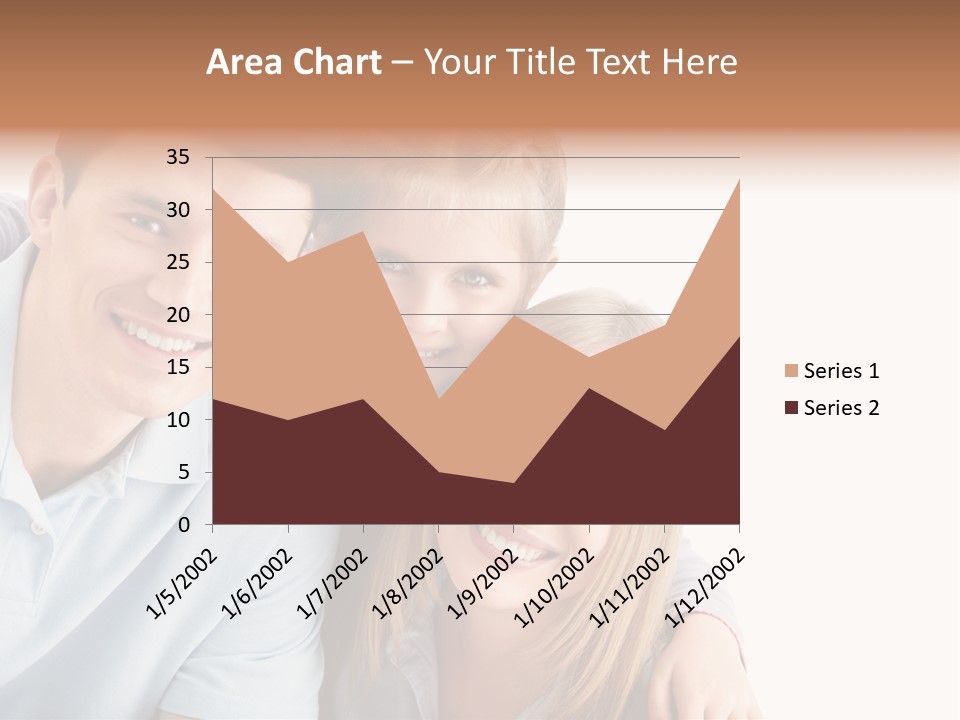 Attractive Cute Portrait PowerPoint Template