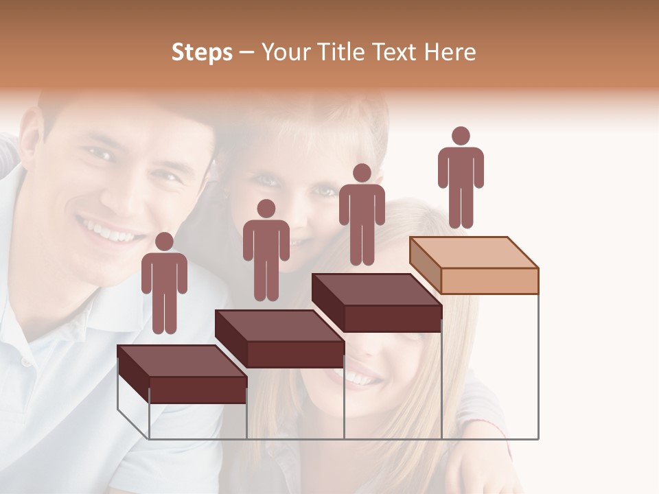 Attractive Cute Portrait PowerPoint Template