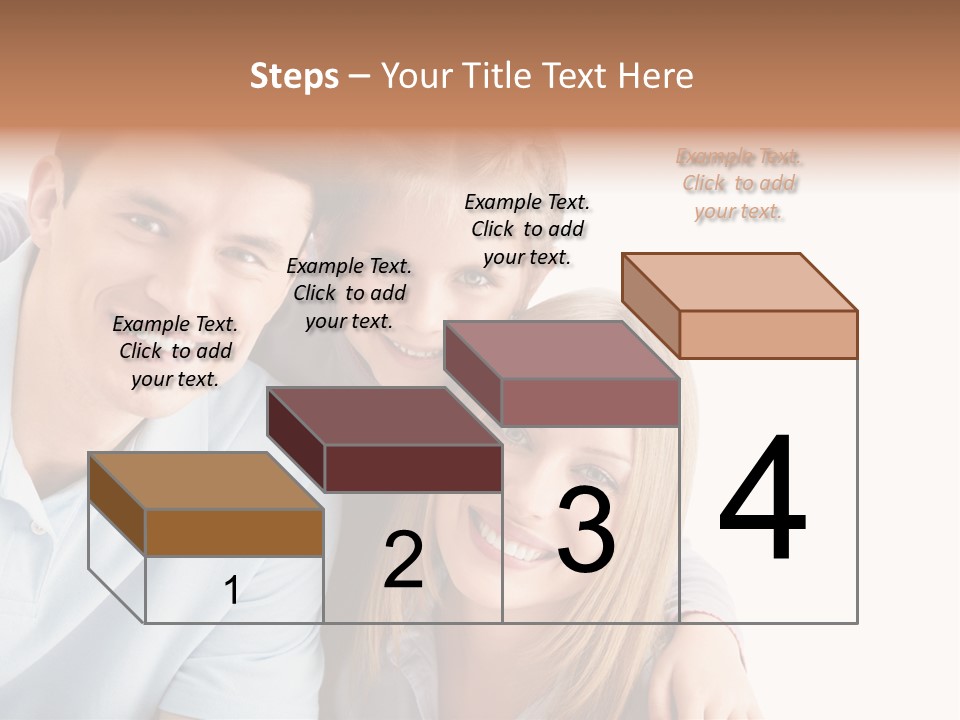 Attractive Cute Portrait PowerPoint Template
