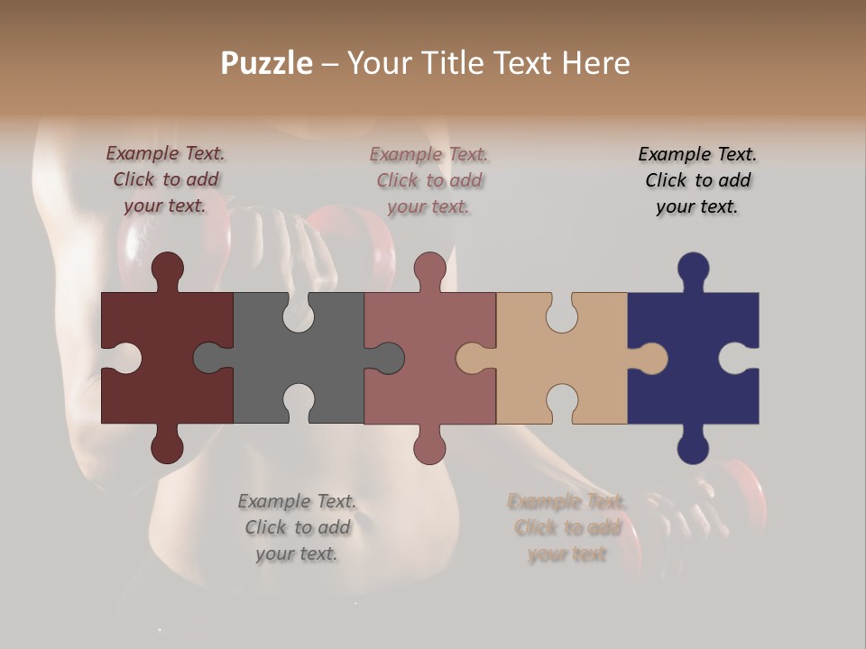 Strength Breast Hands PowerPoint Template