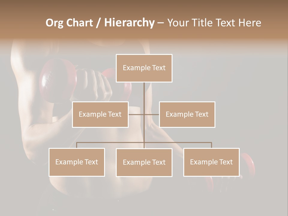 Strength Breast Hands PowerPoint Template