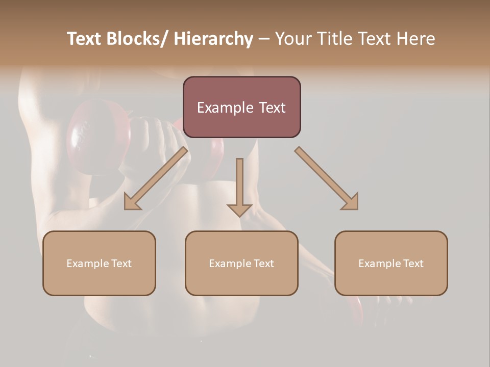 Strength Breast Hands PowerPoint Template