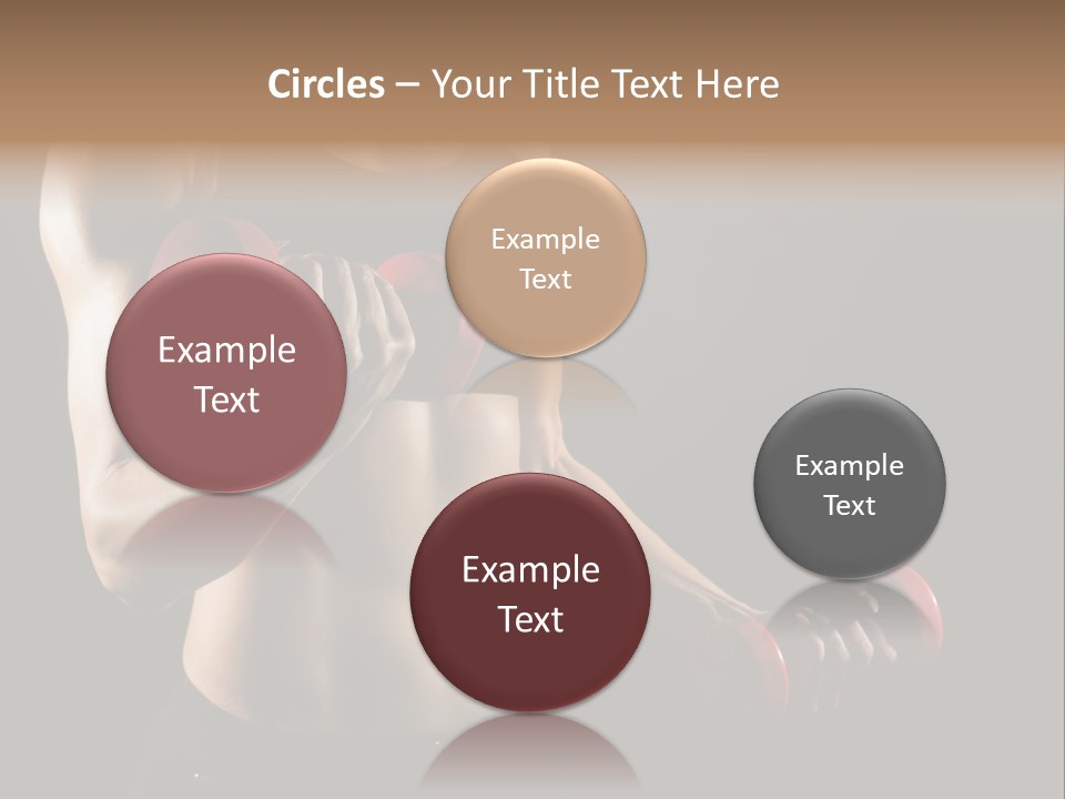 Strength Breast Hands PowerPoint Template