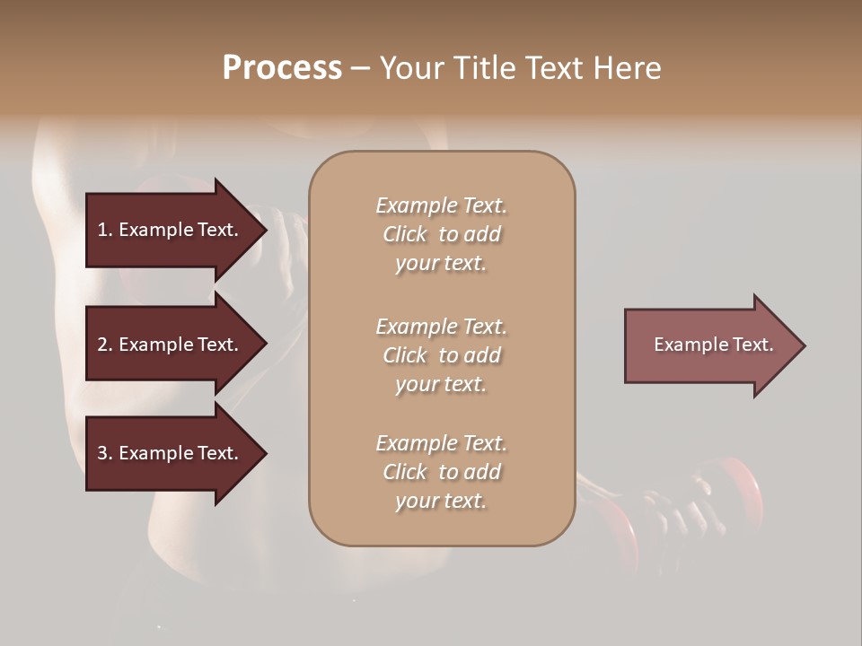 Strength Breast Hands PowerPoint Template