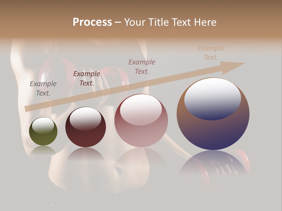 Strength Breast Hands PowerPoint Template