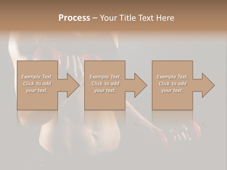 Strength Breast Hands PowerPoint Template