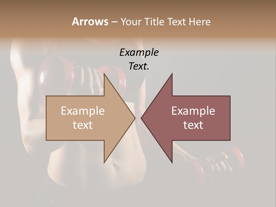 Strength Breast Hands PowerPoint Template
