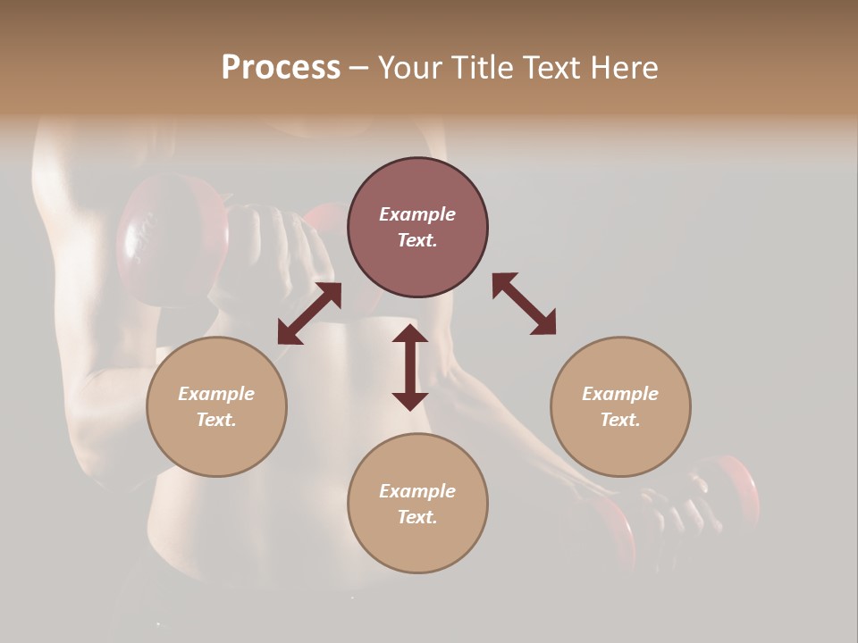 Strength Breast Hands PowerPoint Template