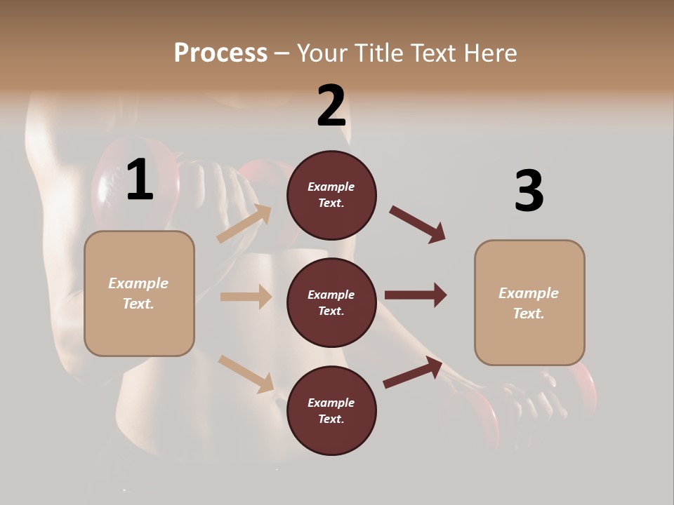 Strength Breast Hands PowerPoint Template
