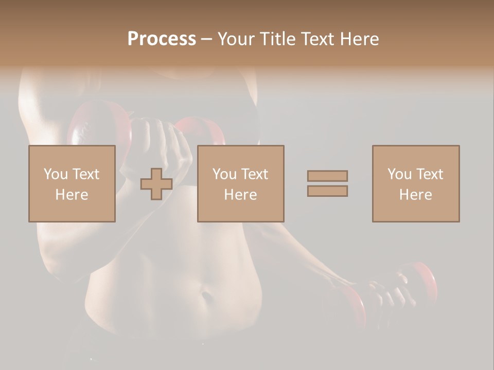 Strength Breast Hands PowerPoint Template