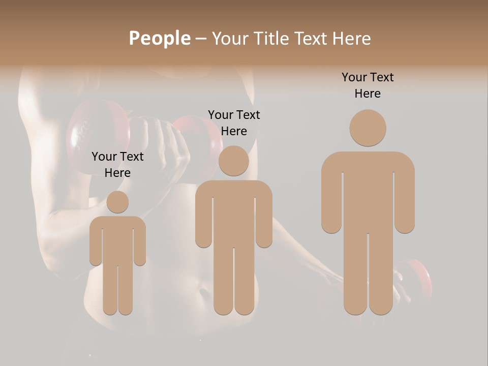 Strength Breast Hands PowerPoint Template