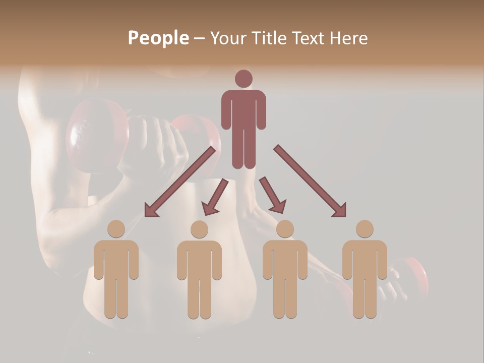 Strength Breast Hands PowerPoint Template