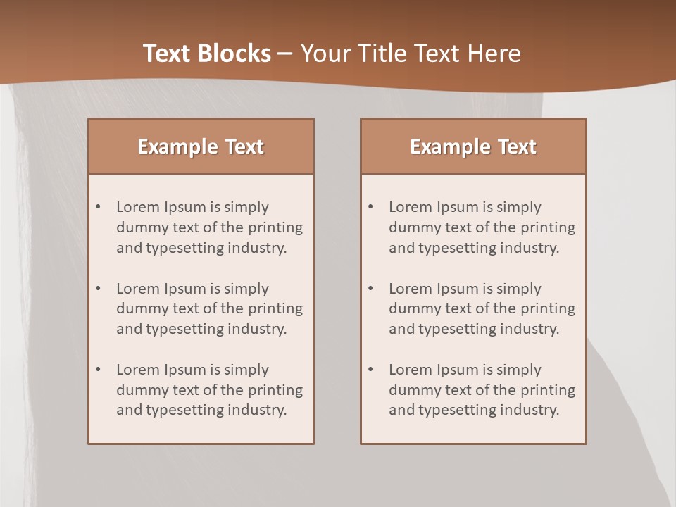 Glamour Female Young PowerPoint Template