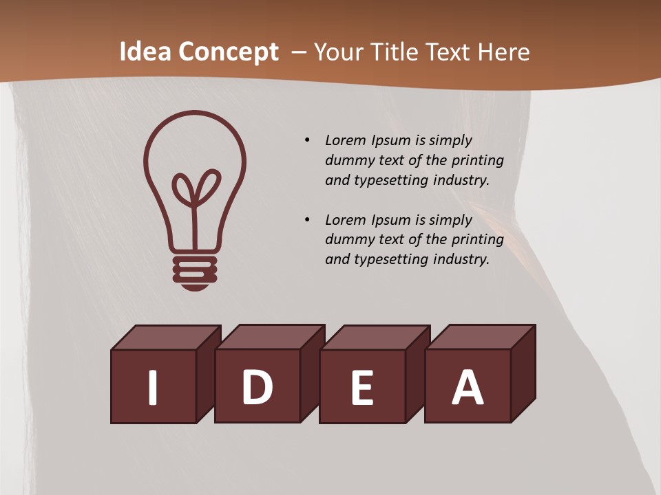 Glamour Female Young PowerPoint Template