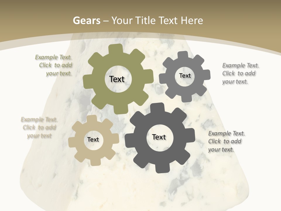 Gourmet Isolated Nobody PowerPoint Template