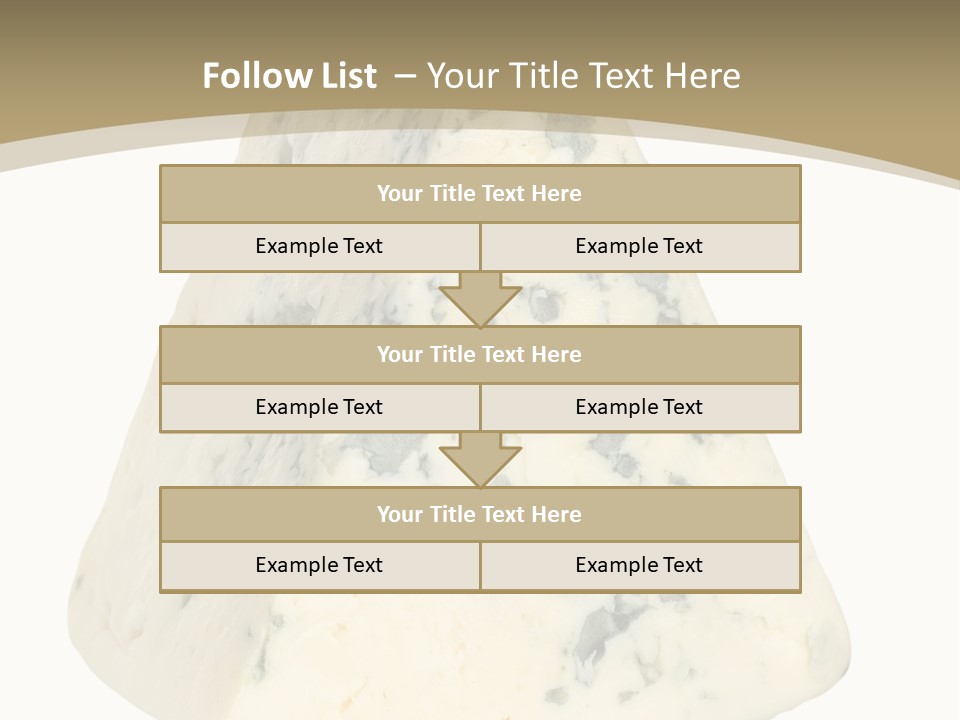 Gourmet Isolated Nobody PowerPoint Template