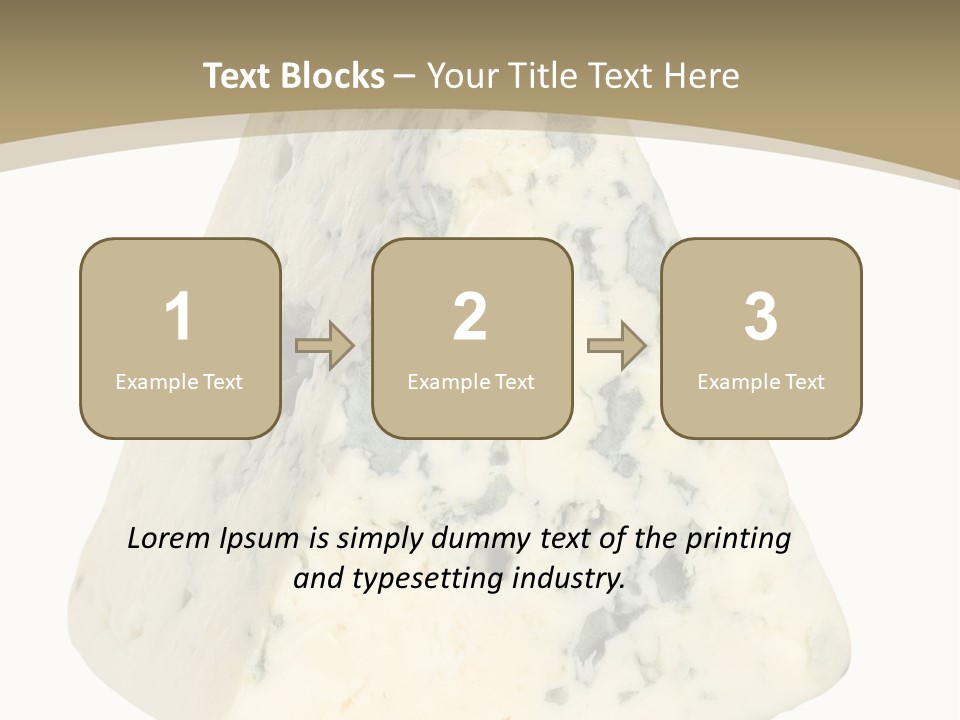 Gourmet Isolated Nobody PowerPoint Template