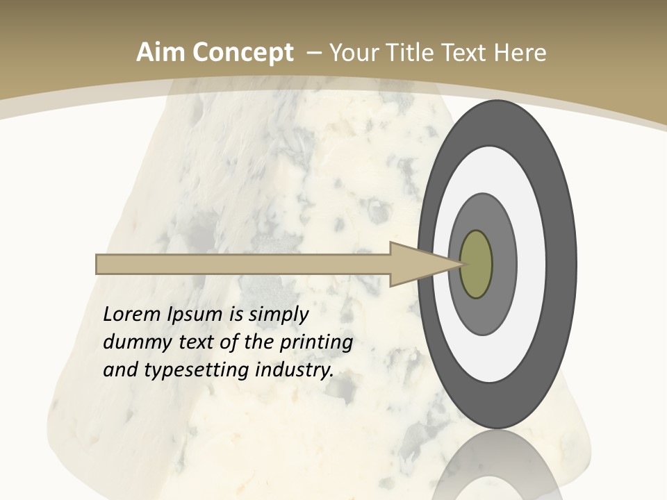 Gourmet Isolated Nobody PowerPoint Template