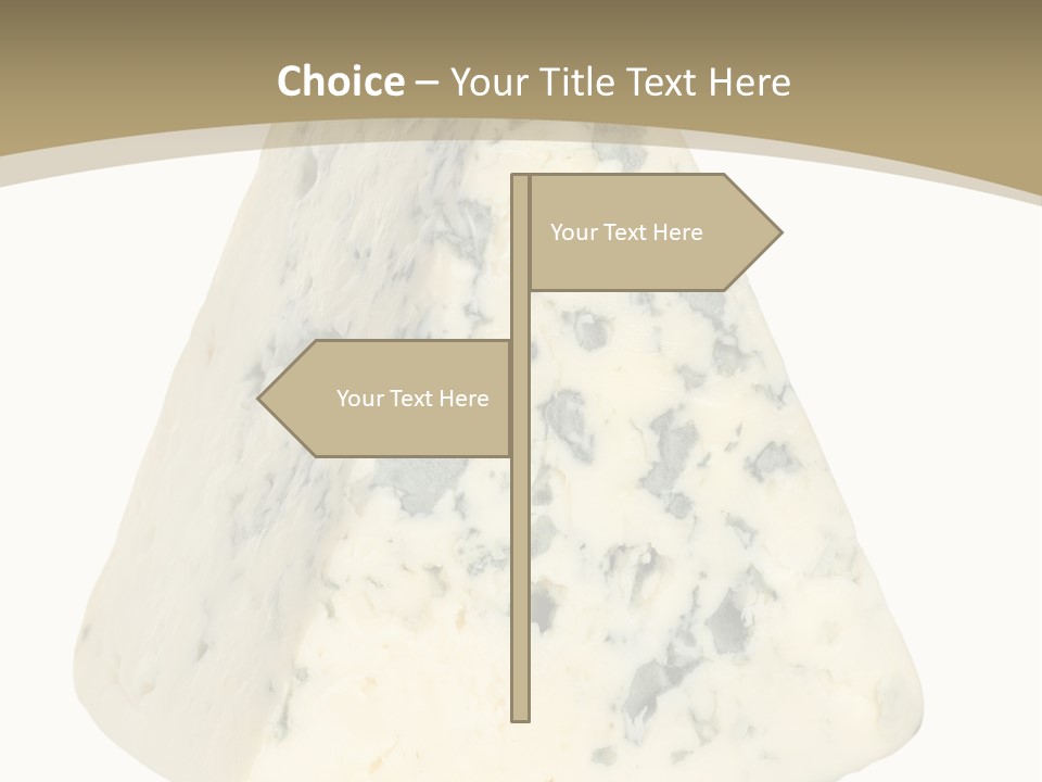 Gourmet Isolated Nobody PowerPoint Template