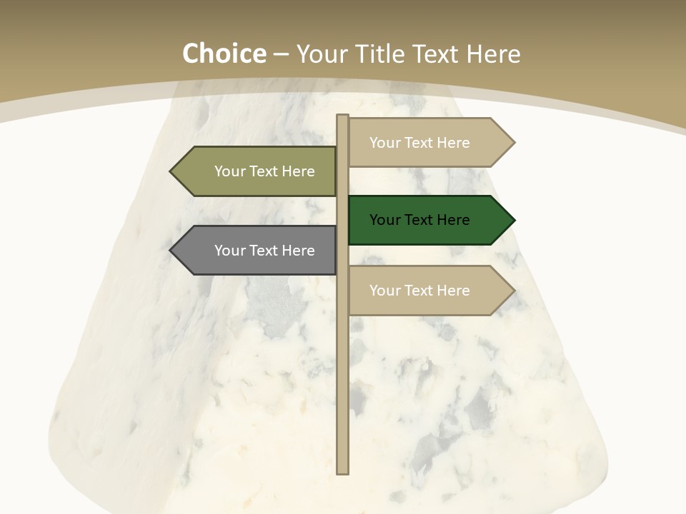 Gourmet Isolated Nobody PowerPoint Template