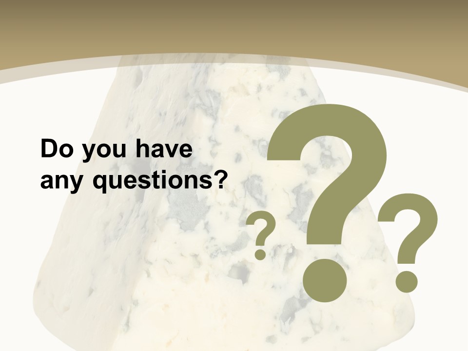 Gourmet Isolated Nobody PowerPoint Template