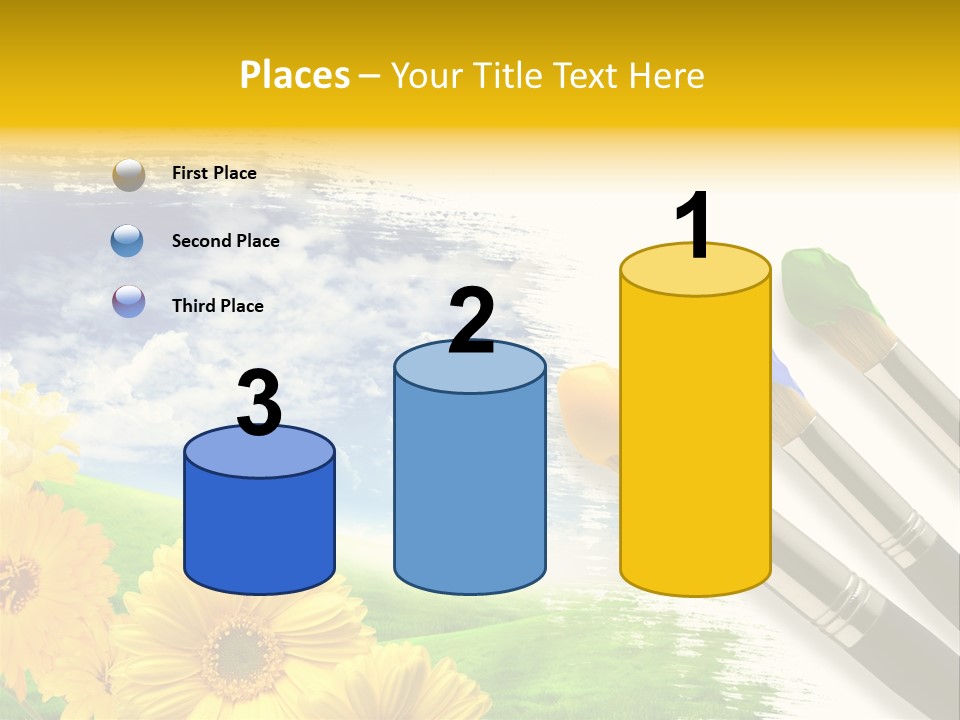 Enamel Cloud Can PowerPoint Template