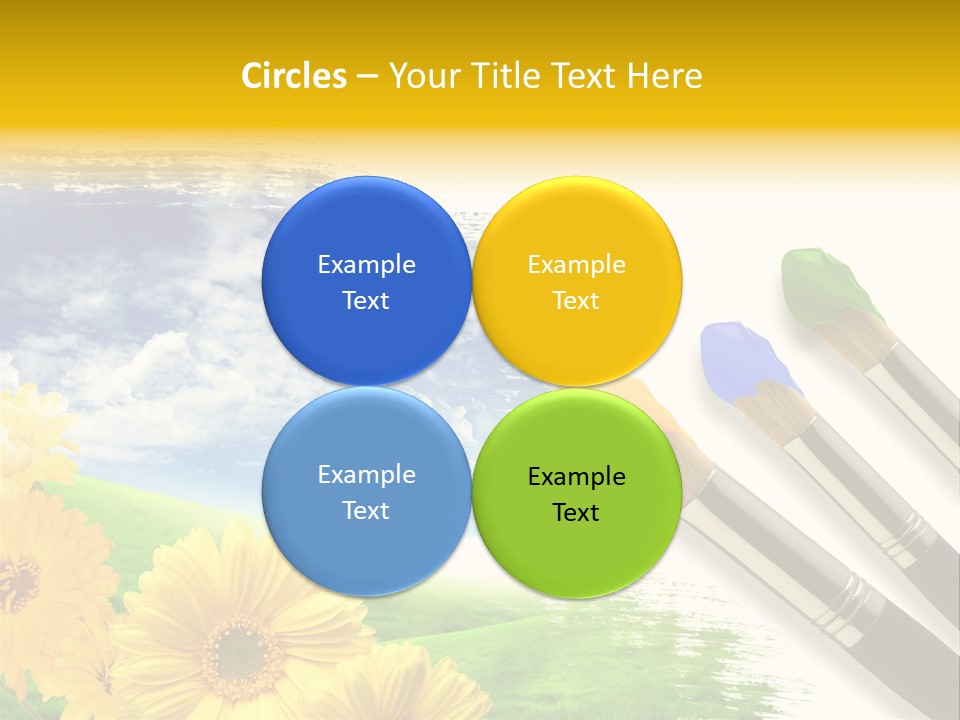 Enamel Cloud Can PowerPoint Template