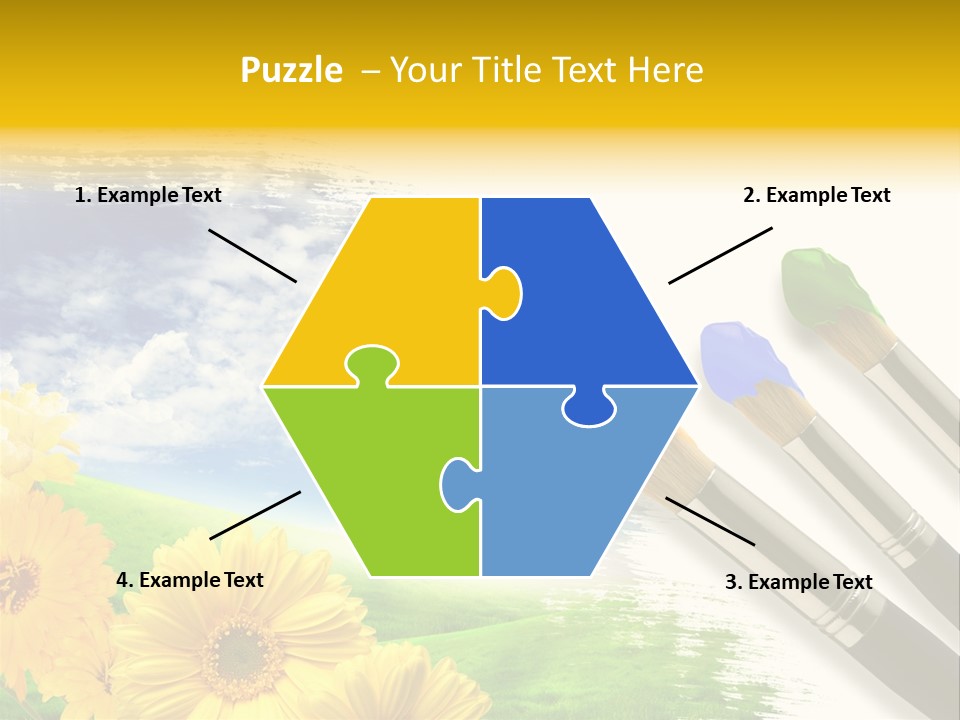 Enamel Cloud Can PowerPoint Template