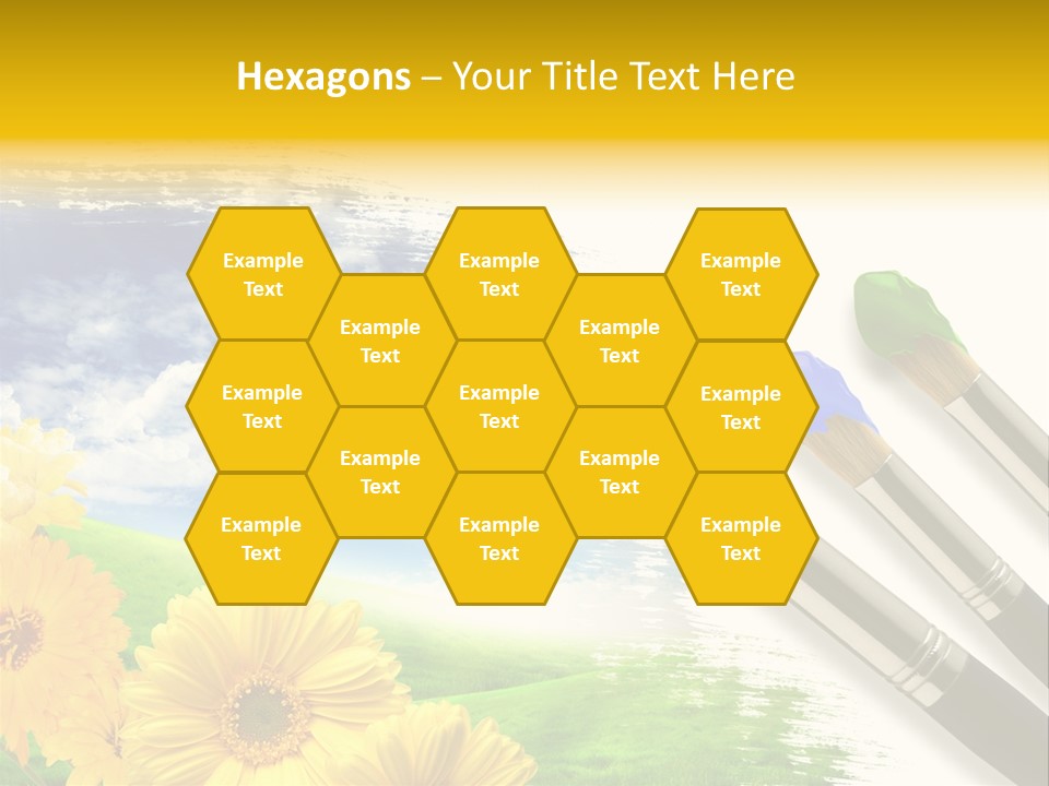 Enamel Cloud Can PowerPoint Template