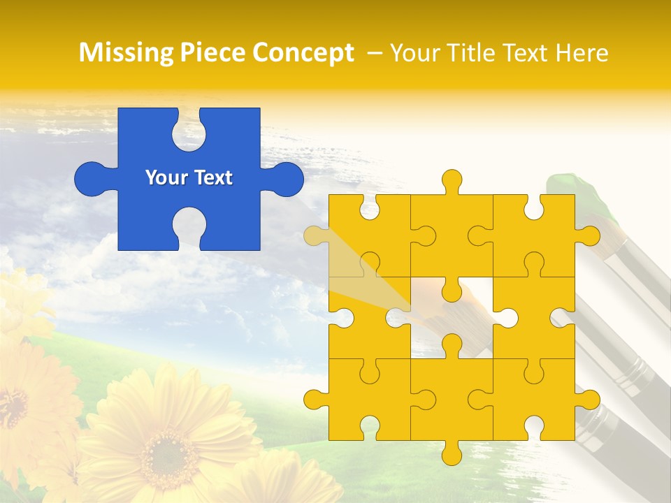 Enamel Cloud Can PowerPoint Template