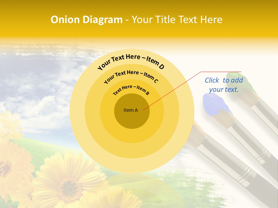 Enamel Cloud Can PowerPoint Template