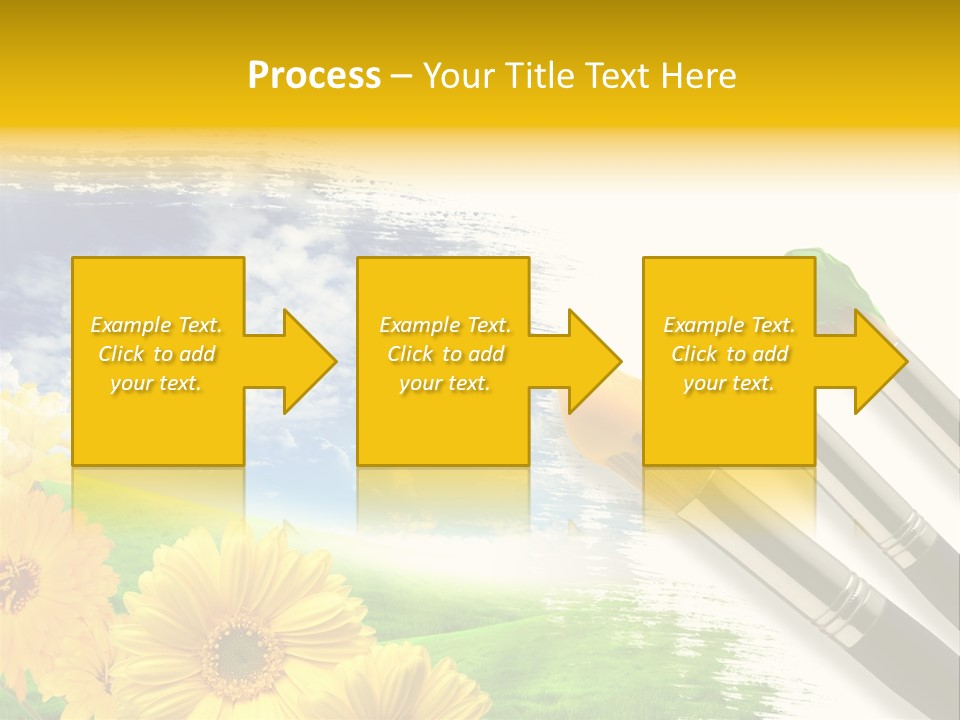 Enamel Cloud Can PowerPoint Template