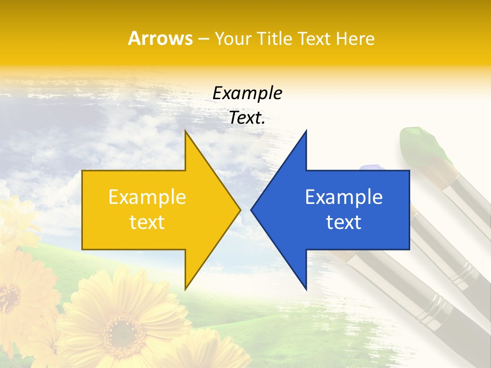 Enamel Cloud Can PowerPoint Template