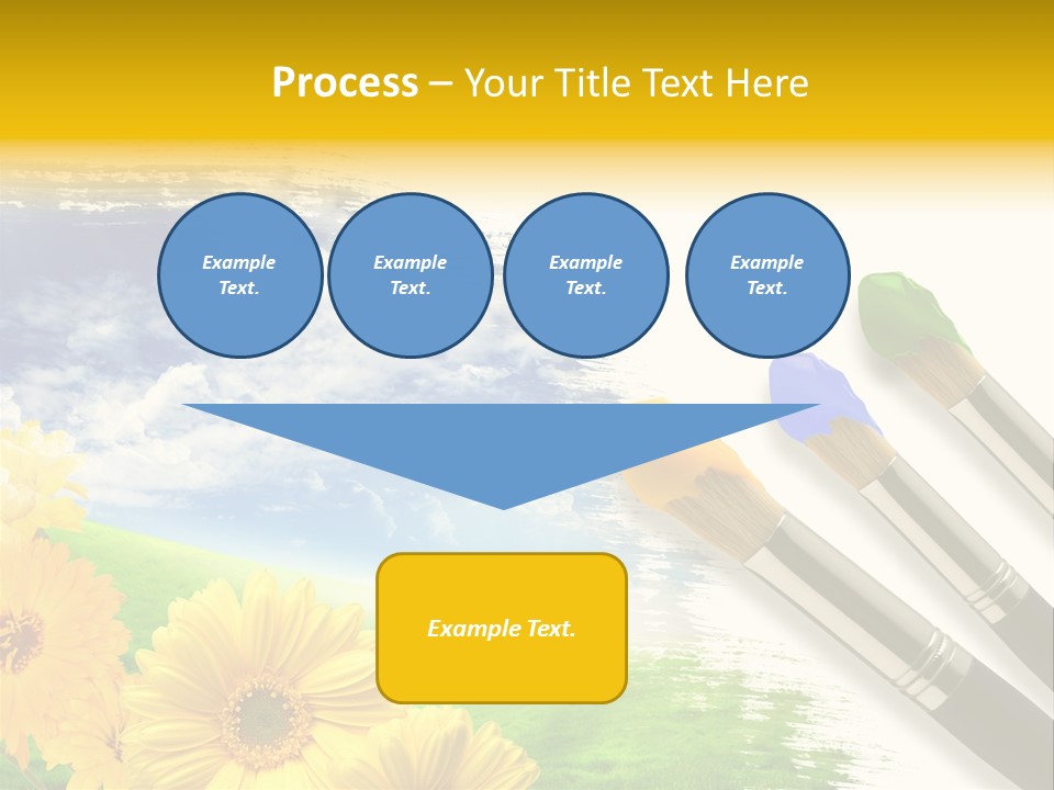 Enamel Cloud Can PowerPoint Template