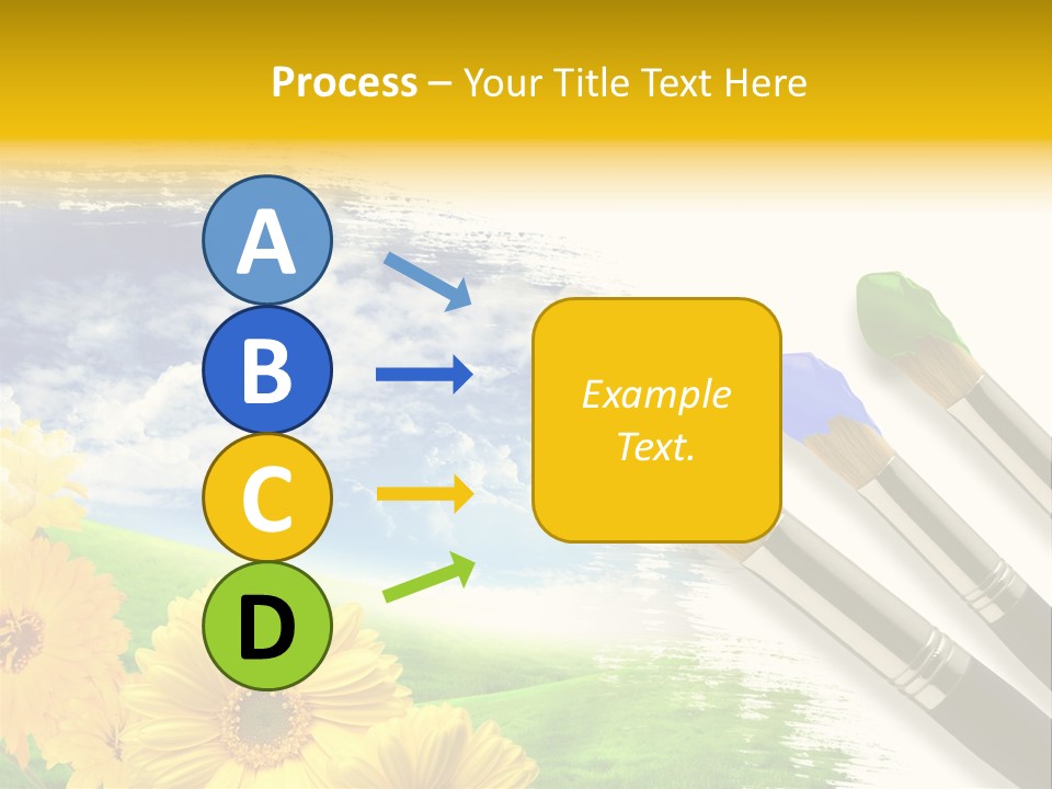 Enamel Cloud Can PowerPoint Template