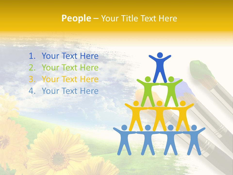 Enamel Cloud Can PowerPoint Template