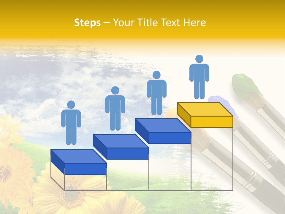 Enamel Cloud Can PowerPoint Template
