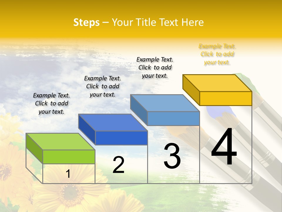 Enamel Cloud Can PowerPoint Template